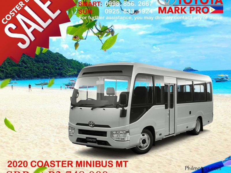 Toyota Minibus Coaster Diesel Brand New Manual Transmission 4.0L Euro-4 29-Seaters in Philippines