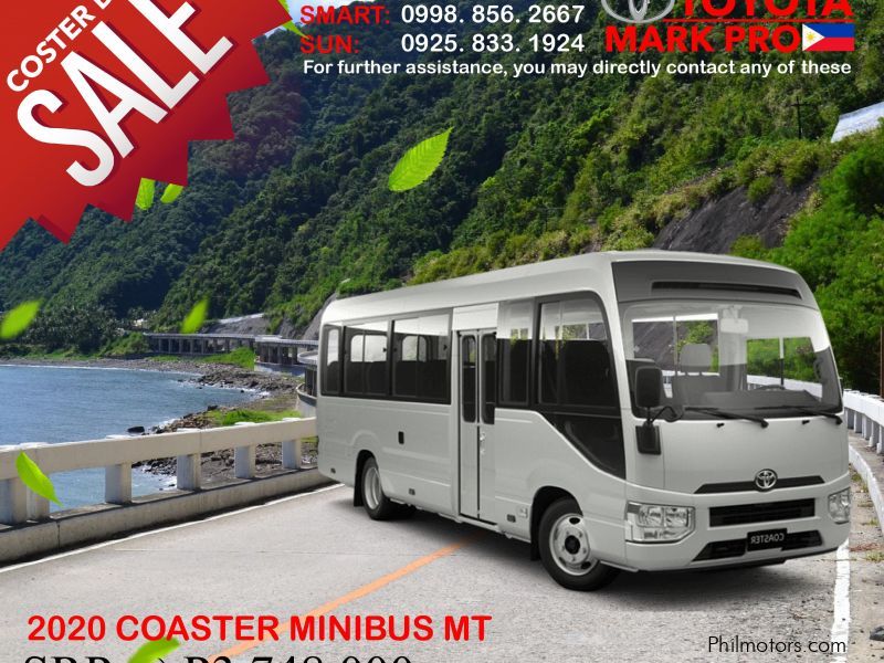 Toyota Philippines Coaster Minibus 4.0L MT in Philippines