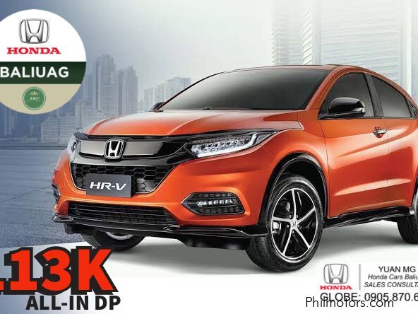 Honda HR-V 1.8L CVT Lowest Down Crossover SUV, Call Honda Bulacan: 0905.870.6068 in Philippines