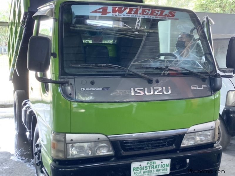 Isuzu ELF Mini Dump  4HL1 Engine  High Deck High  Side in Philippines