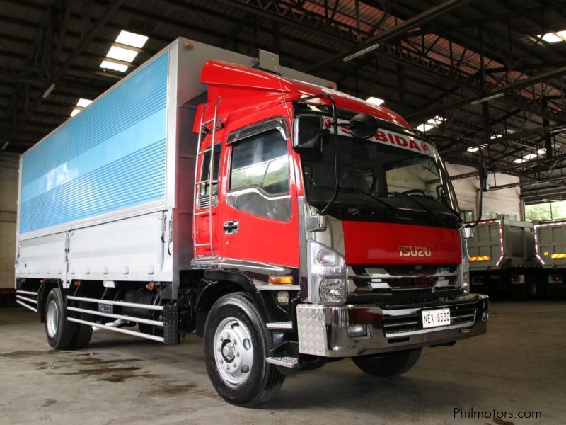 Isuzu Forward FTR Aluminum Wing Van Truck in Philippines