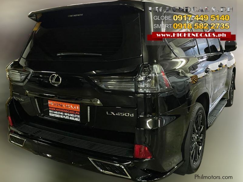 Lexus LX 450D  DIESEL BLACK EDITION BULLETPROOF INKAS ARMOR in Philippines