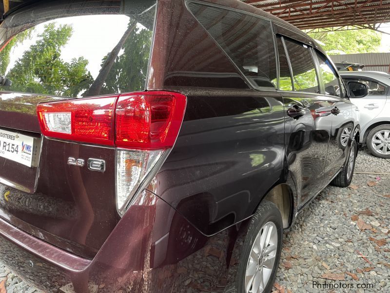 Toyota Innova 2.8E MT in Philippines