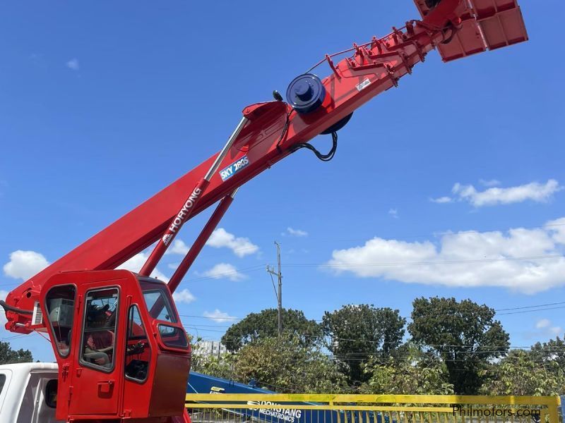 Hyundai 28 meters man lift truck in Philippines