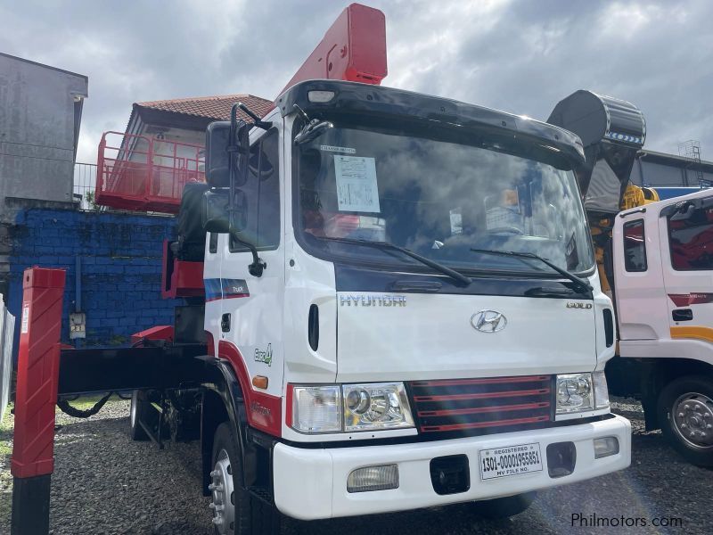 Hyundai 35 meters man lift truck in Philippines