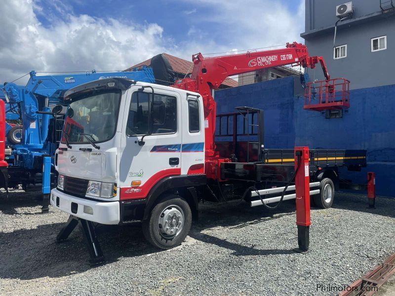 Hyundai boom truck in Philippines