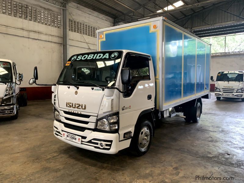 Isuzu elf sobida nkr reconditioned surplus aluminum closed van (acv) rivetless n-series canter 300 series tornado in Philippines