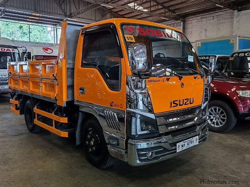 Isuzu elf surplus  remanufactured nkr bb version 3 dropside dump truck n-series canter 300 series tornado in Philippines