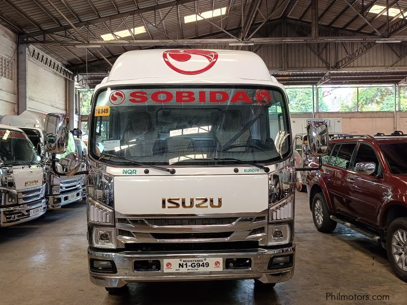 Isuzu elf surplus remanufactured 700nqr semi high side quarry type dump truck in Philippines