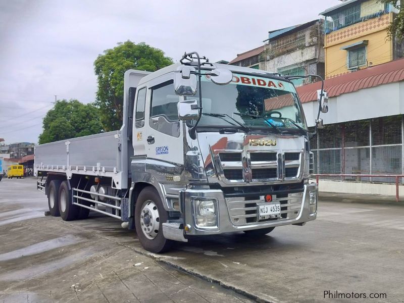 Isuzu giga sobida surplus cargo truck 6uz1 6-cylinder diesel engine, aluminum high side sobida bb 88 in Philippines