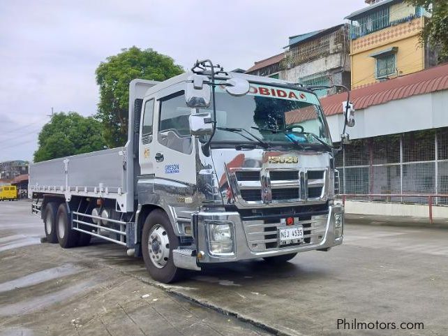 Isuzu giga sobida surplus cargo truck 6uz1 6-cylinder diesel engine, aluminum high side sobida bb 88 in Philippines