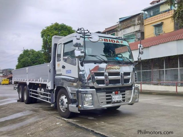 Isuzu giga sobida surplus cargo truck 6uz1 6-cylinder diesel engine, aluminum high side sobida bb 88 in Philippines