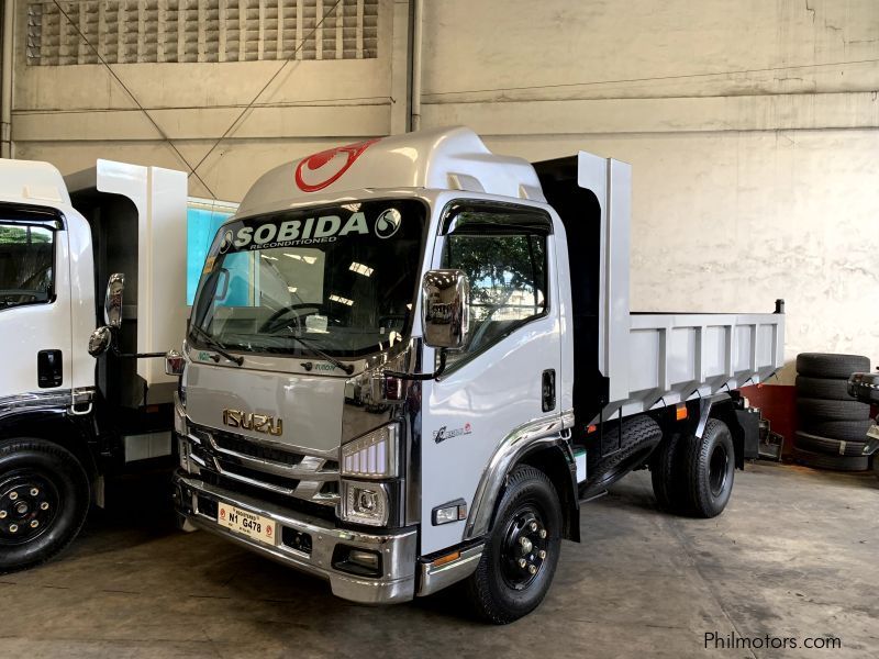 Isuzu sobida reconditioned elf nqr surplus dump truck n-series canter 300 series tornado in Philippines