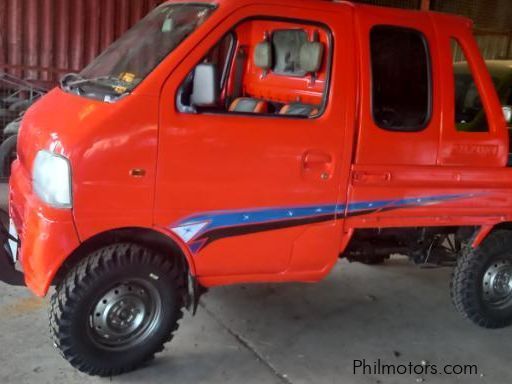 Suzuki Multicab 4x4 Bigeye Kargador Pickup canopy, chairs, stepboard manual drive  first owner in Philippines