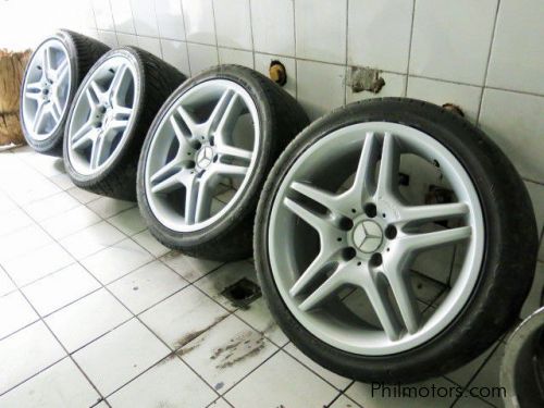 Used Full Mercedes Benz rims set 18 inches 235/40 ZR18 95W for sale in Quezon City