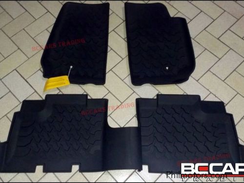 Used Jeep wrangler rubicon rubber matting for sale in Pasig City