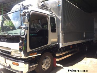 Pre-owned Isuzu Forward 8 studs 6HK1 Wingvan 22FT with Power tailgate for sale in 