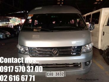 Pre-owned Foton View Traveller for sale in 