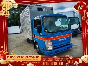Pre-owned Isuzu Isuzu Elf Closed Van Truck | New Model | Wide | Leafspring   for sale in 