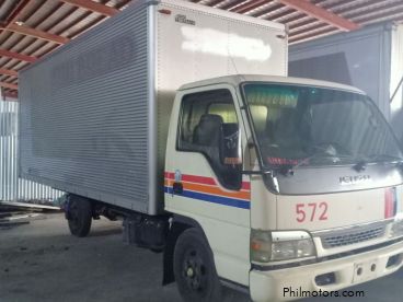 Pre-owned Isuzu ELF NPR CLOSED VAN  4HL1 for sale in 