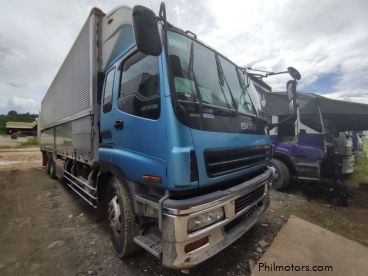 Pre-owned Isuzu GIGA CYL WING VAN 6WF1 for sale in 