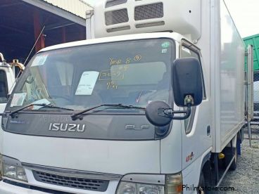 Pre-owned Isuzu ELF NPR FREEZER VAN 4HL1 for sale in 