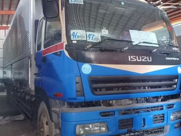 Pre-owned Isuzu GIGA CYL WINGVAN 6WF1 for sale in 