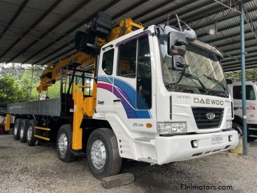 Pre-owned Daewoo BOOM TRUCK for sale in 