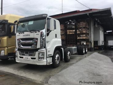 Pre-owned Isuzu giga cyh 8x4 12wheel cab & chassis rigid truck new for sale sinotruk howo shacman dongfeng faw for sale in 