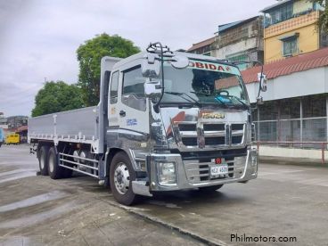 Pre-owned Isuzu giga sobida surplus cargo truck 6uz1 6-cylinder diesel engine, aluminum high side sobida bb 88 for sale in 