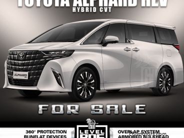 Pre-owned Toyota Alphard HEV CVT White Bulletproof for sale in 