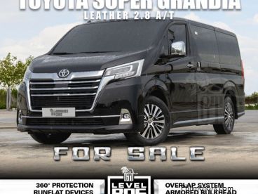 Pre-owned Toyota Super Grandia Leather Armored for sale in 