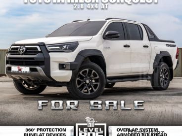 Pre-owned Toyota Hilux Conquest 2.8 4x4 Armored M/T for sale in 