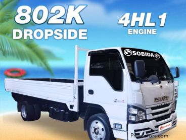 Pre-owned Isuzu elf nkr reconditioned surplus drop side truck n-series  canter 300 series tornado for sale in