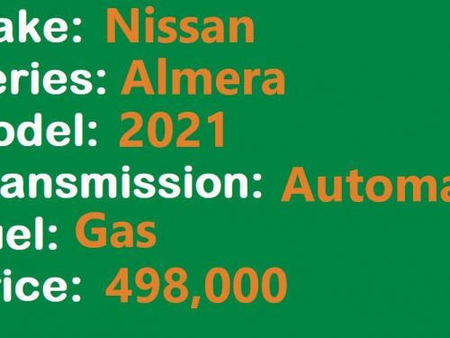 Nissan Almera Automatic Lucena City in Philippines