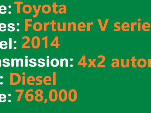 Toyota Fortuner V AT Lucena City in Philippines