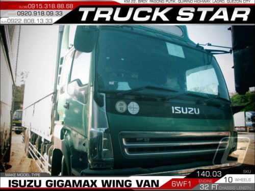 Isuzu Gigamax Wing Van in Philippines