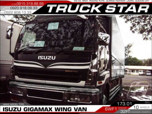 Isuzu Gigamax Wing Van in Philippines