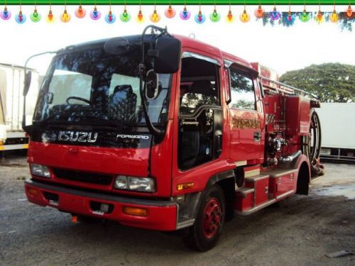 Isuzu Forward Fire Truck in Philippines