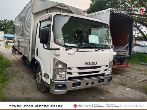 Pre-owned Isuzu Elf Wing Van Truck | New Model | Wide | Truck For Sale for sale in 