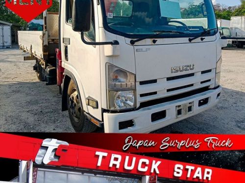 Pre-owned Isuzu Isuzu Elf Boom Truck 2.9Tons 3Sections for sale in 