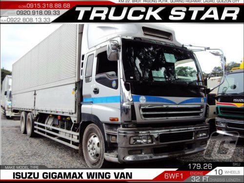 Isuzu Gigamax Wing Van in Philippines