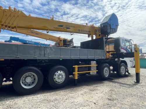 Daewoo 15 Tons Boom Truck/ Cargo Crane Truck in Philippines
