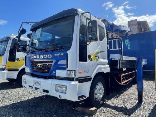 Daewoo 10 Tons Boom Truck/ Cargo Crane Truck in Philippines