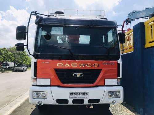 Daewoo 7 Tons Boom Truck/ Cargo Crane Truck in Philippines