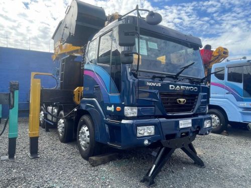 Daewoo 20 Tons Boom Truck/ Cargo Crane Truck in Philippines
