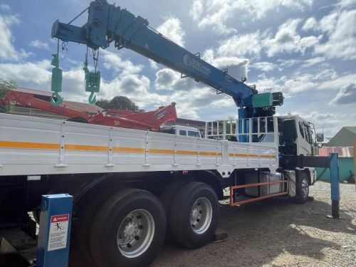 Daewoo 10 Tons Boom Truck/ Cargo Crane Truck in Philippines