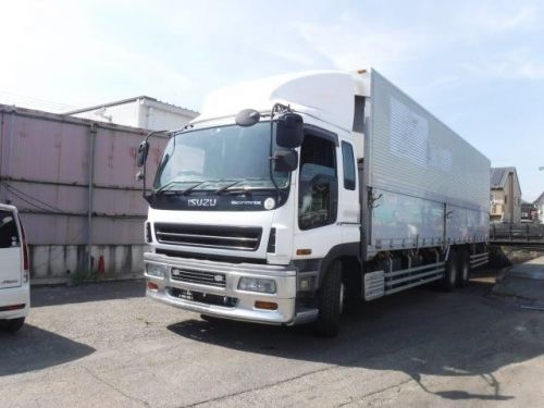 Isuzu GIGA 10W WHITE WING VAN 6WF1 AIRBAG in Philippines
