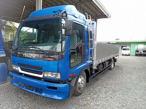 Isuzu Forward Dropside Cargo Truck 3.9 Tons Steel Siding and Cargo in Philippines