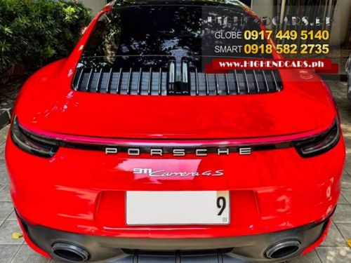 Porsche CARRERA 4S GUARD RED in Philippines